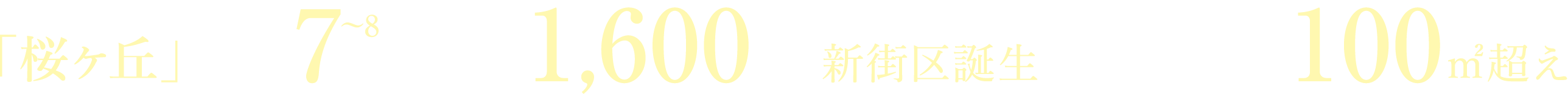 小田急電鉄江ノ島線「桜ヶ丘」駅徒歩7〜8分 敷地面積 約 1,600㎡の新街区誕生 邸宅跡地に 敷地面積建物面積 全棟100㎡超え