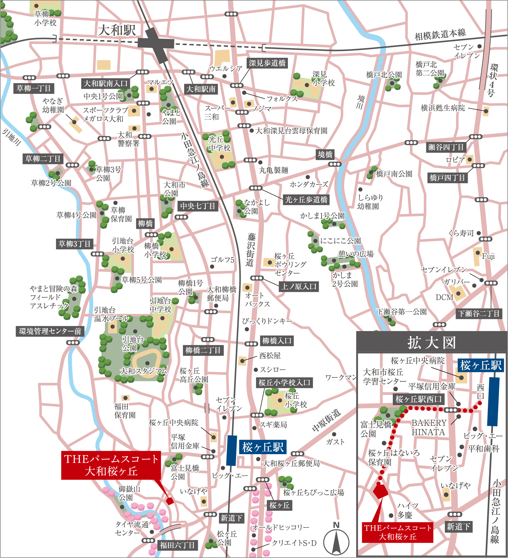 Map 現地案内図